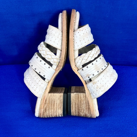 🚫SOLD! •NWOT |•FREEBIRD🦅BY STEVEN•| Albuquerque Sandals Beige Cream Tan Size - Picture 8 of 16